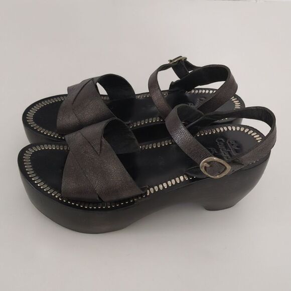 Caleen Cordero wooden platform sandals/clogs - Picture 11 of 11